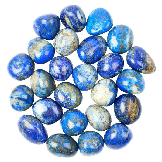 Lapis Lazuli Tumbled Collectible Semi-Precious Gemstone (SINGLE)