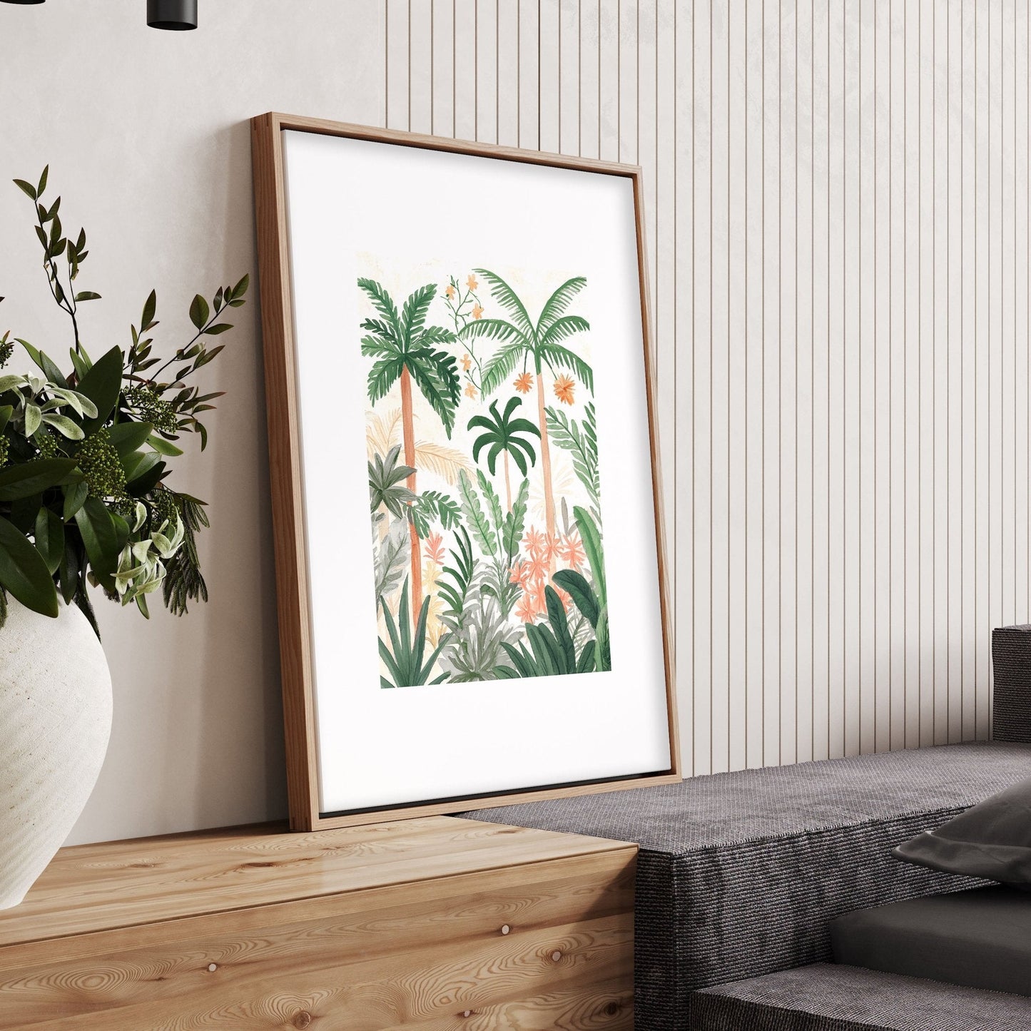 Large Canvas Wall Art For Living Room | Set of 3 Beach Decor Wall art Prints