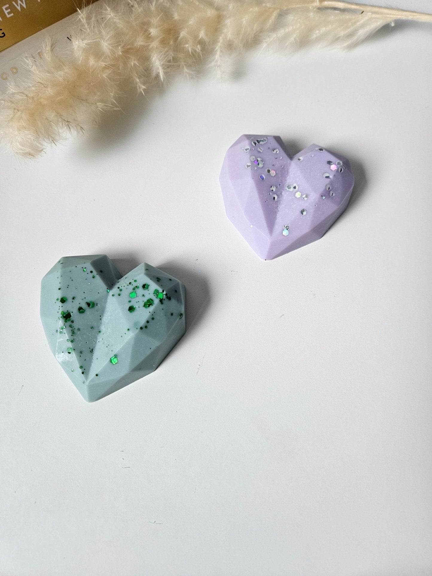 Large Geo Heart Wax Melts