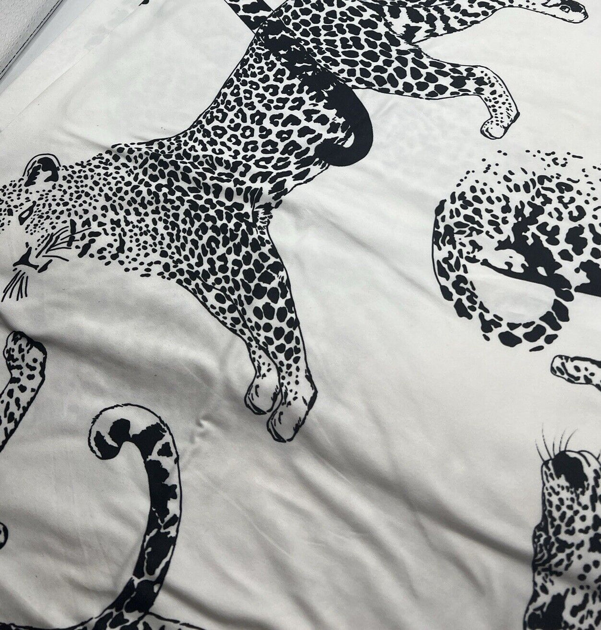Large Leopard Print Super Soft Spun Poly Stretch Fabric