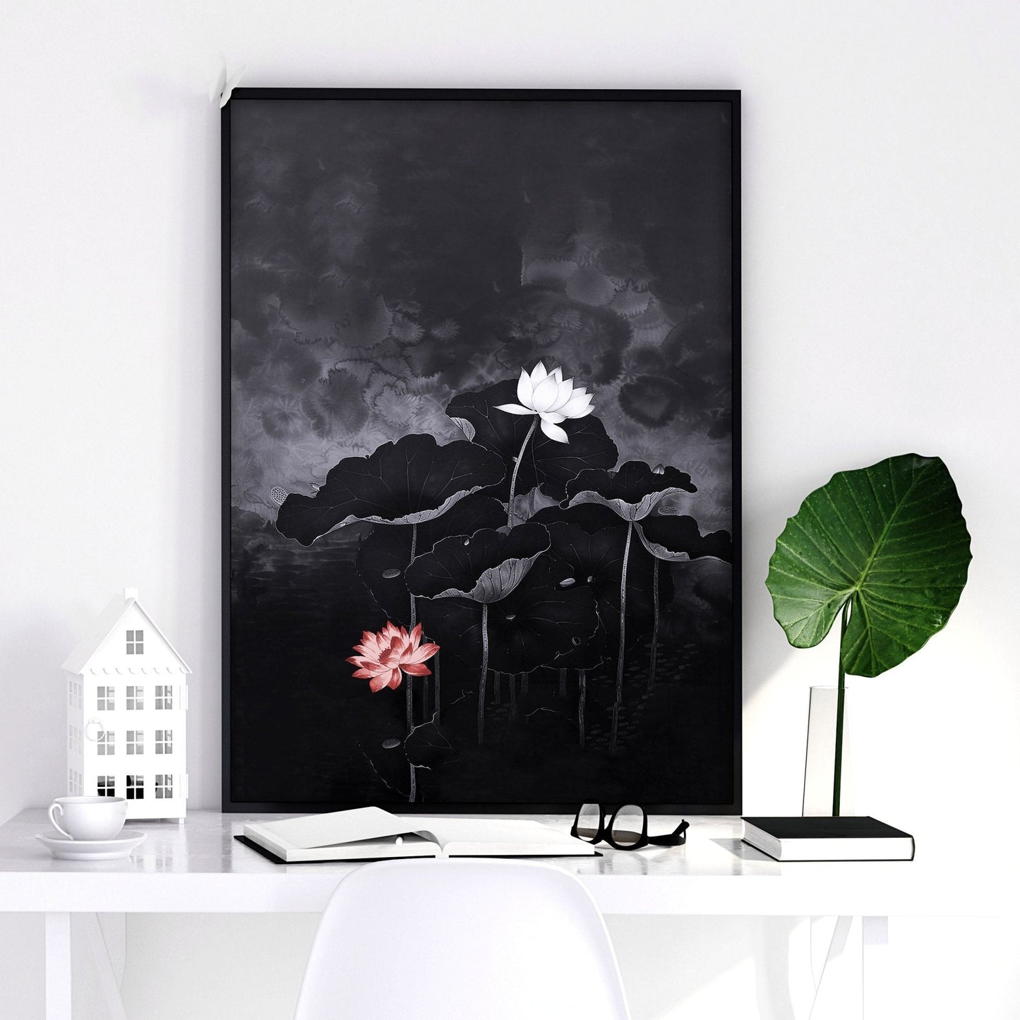 Large Wall Posters | Set of 3 Asian Inspired Wall art Prints