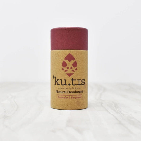Lavender & Bergamot Natural Roll On Eco Friendly Deodorant, Plastic Free Anti Perspirant