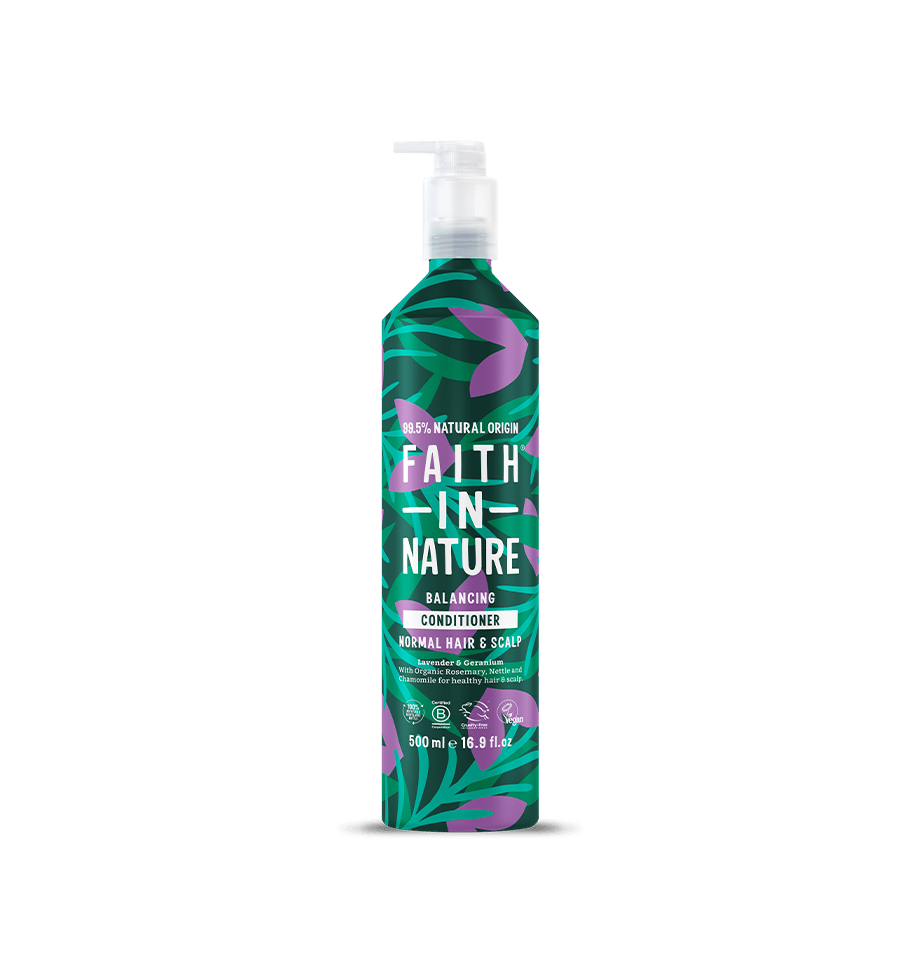 Lavender & Geranium Conditioner 500ml Aluminium – 99.5% Natural Origin