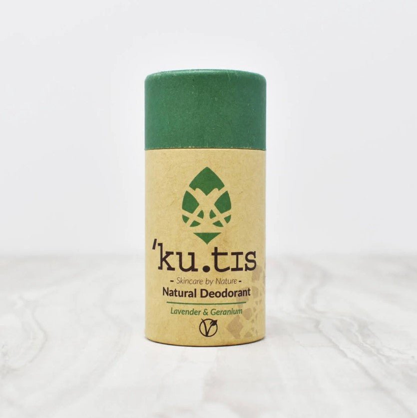 Lavender & Geranium Natural Roll On Eco Friendly Deodorant, Plastic Free Anti Perspirant