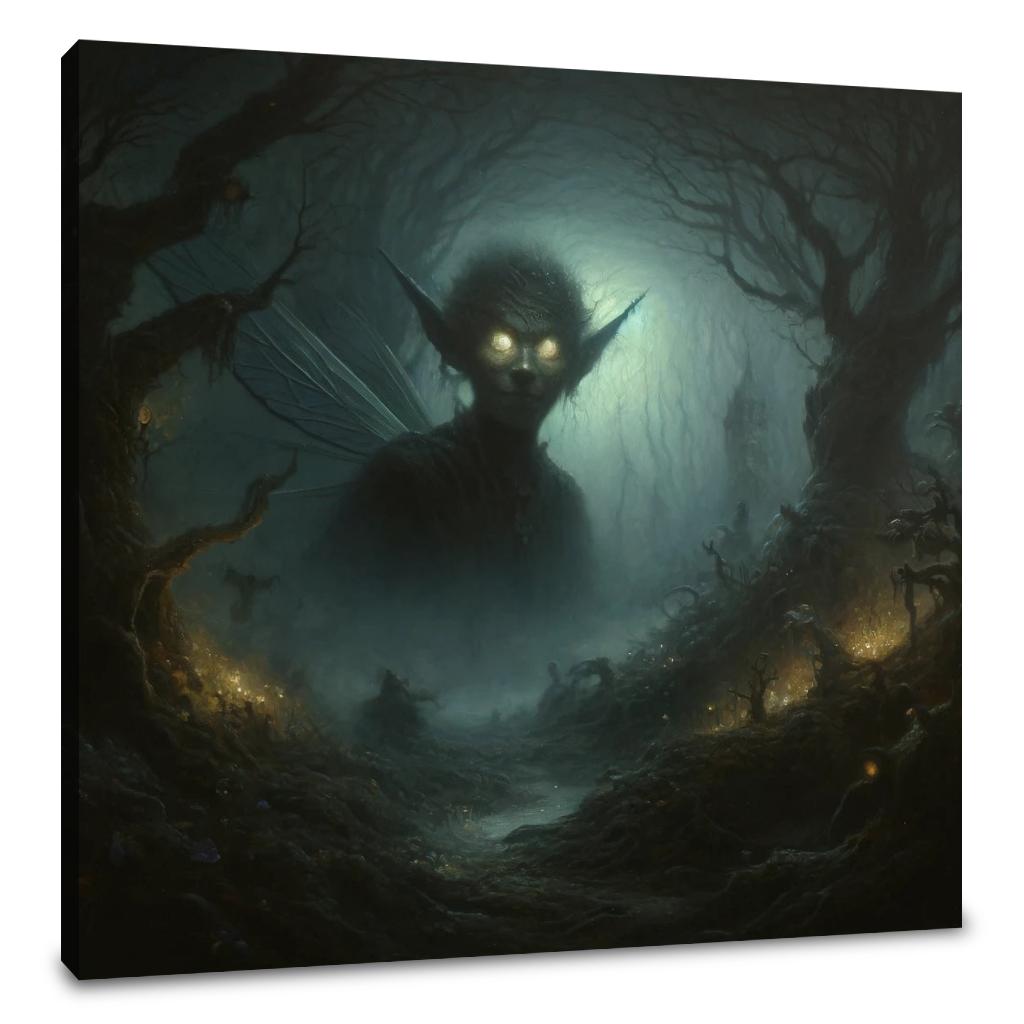 Fogbound Unseelie Canvas