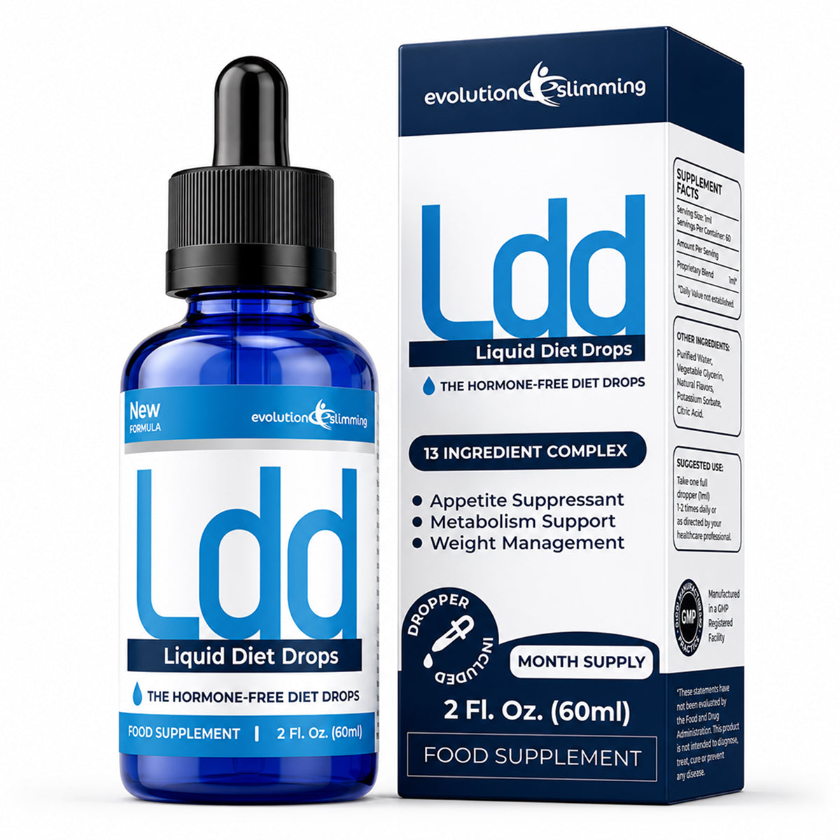 LDD (Liquid Diet Drops) Weight Management Drops
