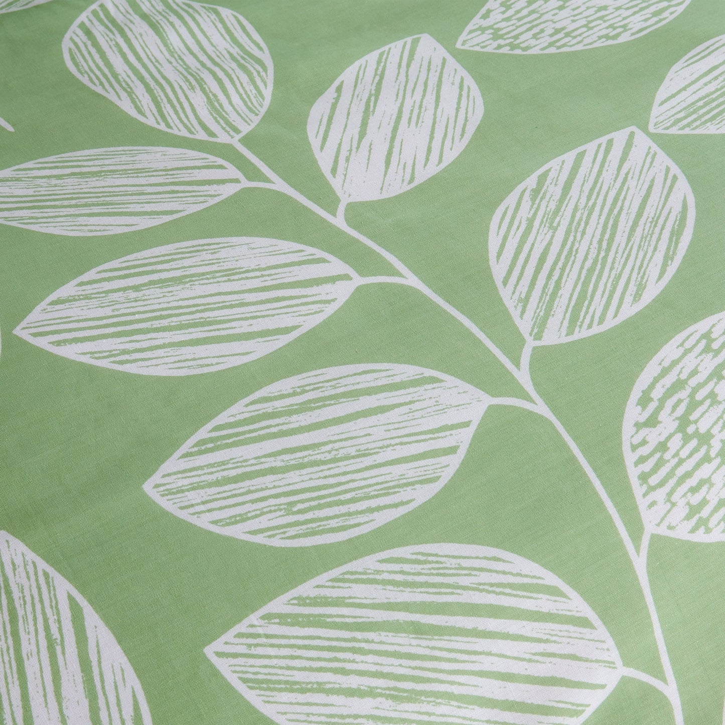 Leaf Print Reversible Cotton Rich Duvet Cover Set with Pillowcases Nature Inspired Bedding in Black and Gray All Sizes OEKO-TEX Certified by OLIVIA ROCCO