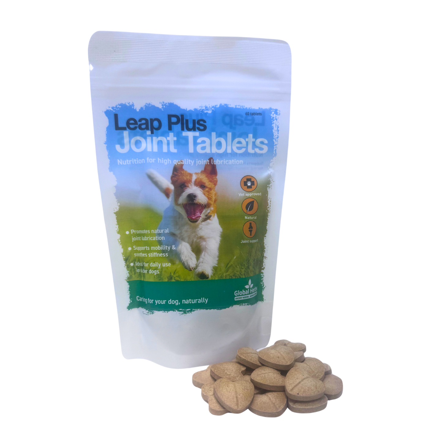 Leap Plus Joint Tablets (60) - Global Herbs  - Canine