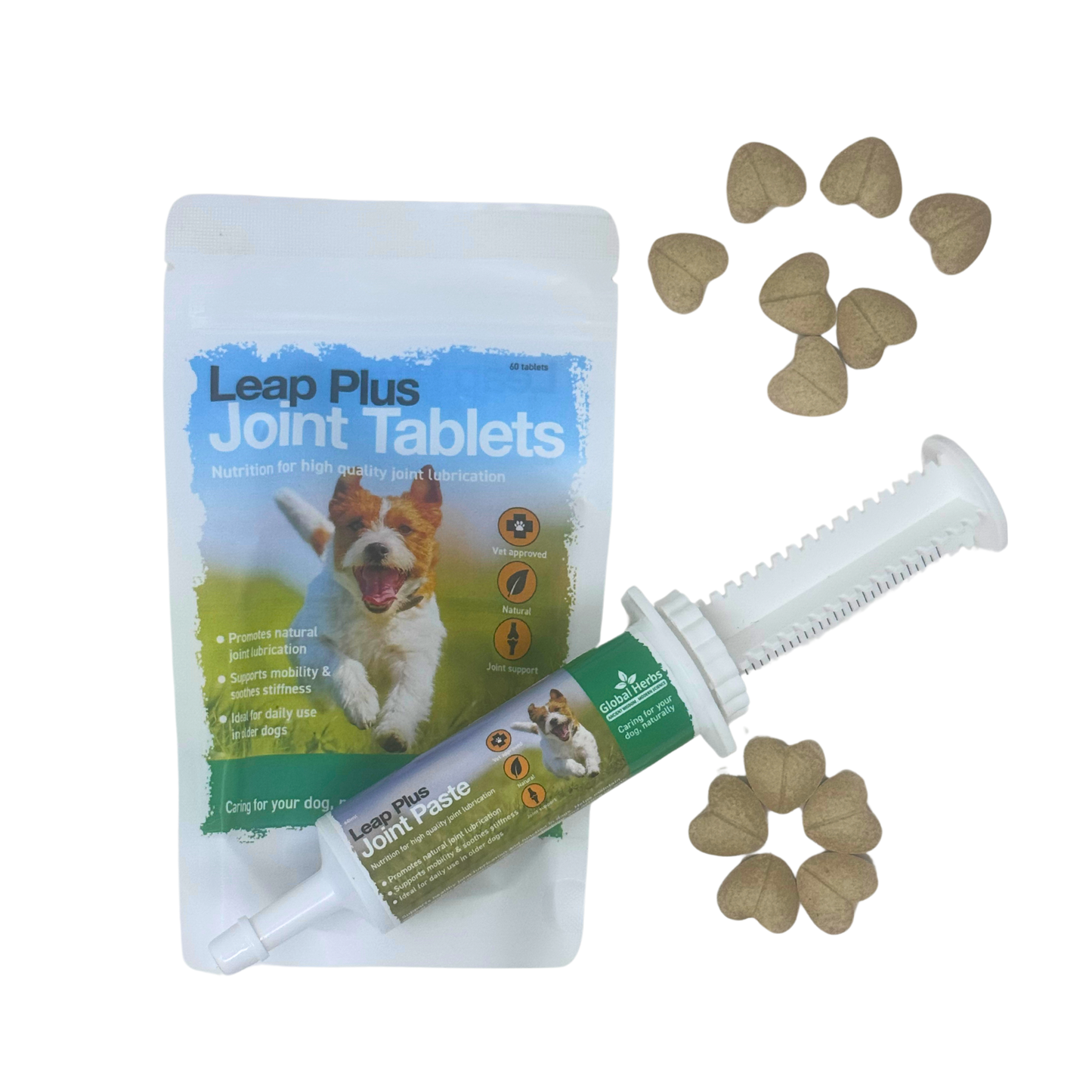 Leap Plus Joint paste 60ml - Global Herbs  - Canine