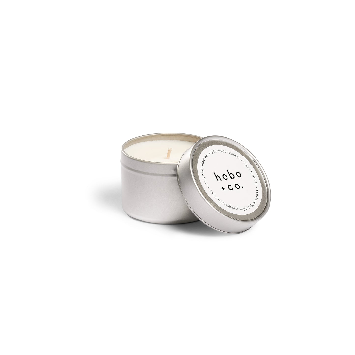 Travel Size Lemongrass and Coconut Candle