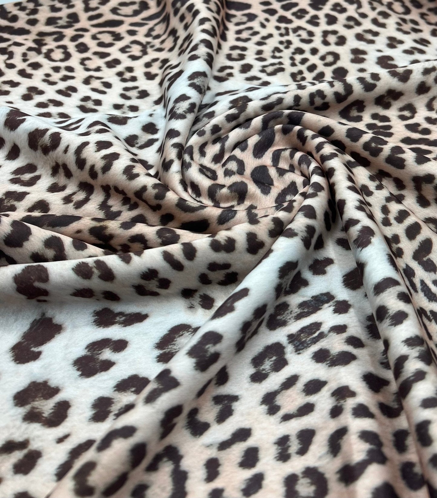 Leopard Animal Swimwear / Sportswear 4 Way Stretch Fabric