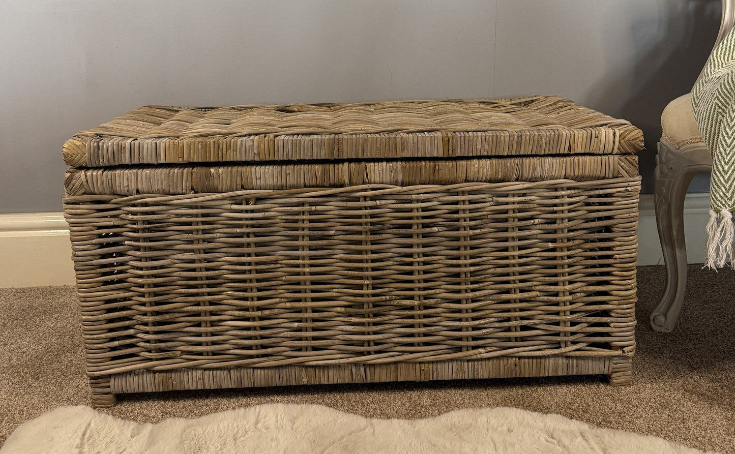 Wovenhill Kubu Rattan Storage Hamper