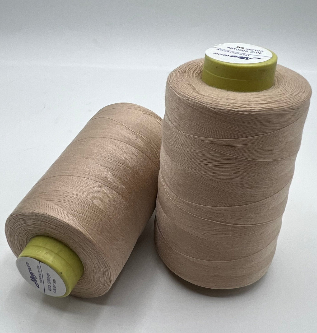 Light Beige Stone Sewing Thread Spun Polyester 120's Overlocking 5000 Yard