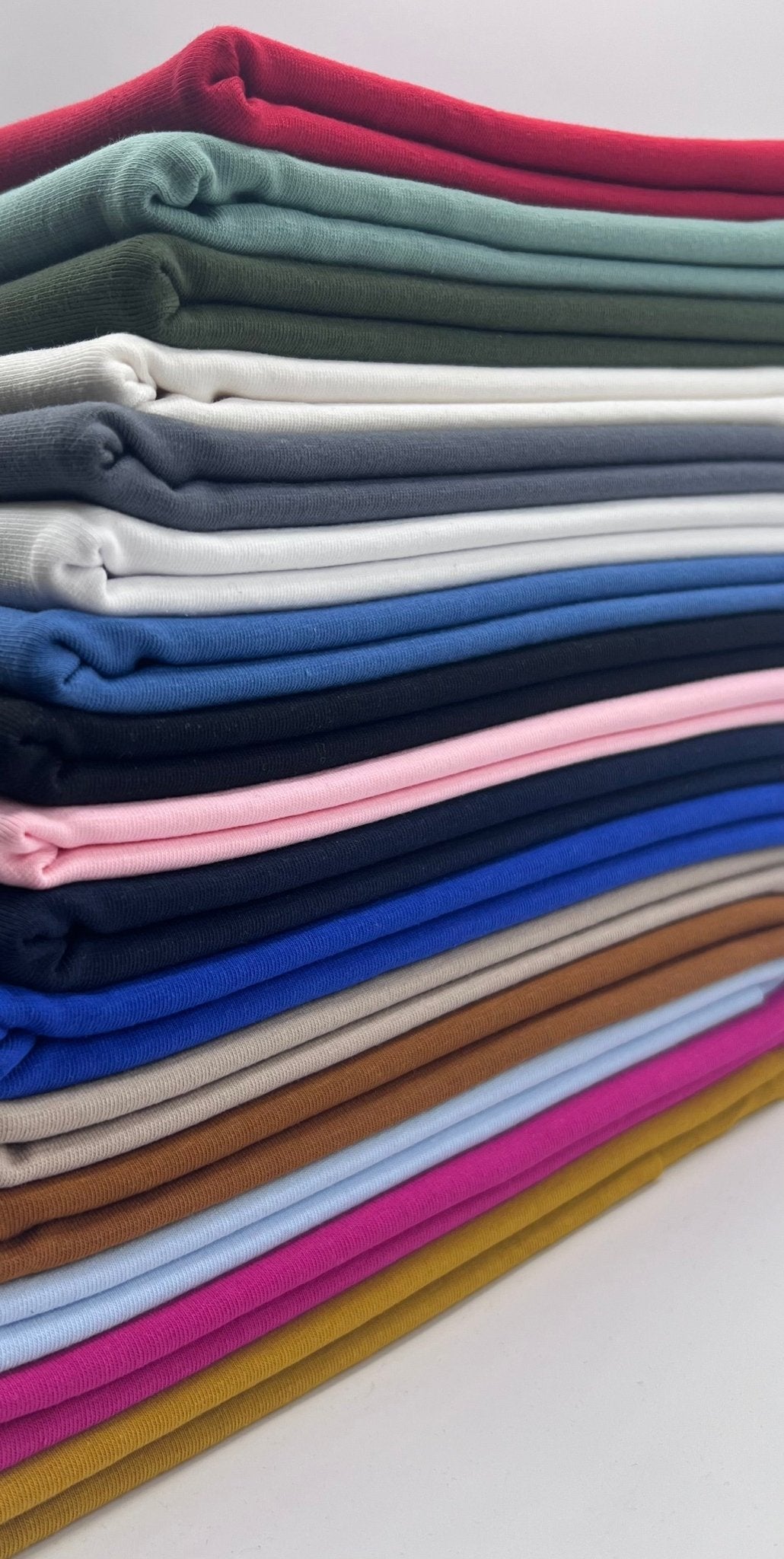 Light Blue Cotton Stretch Jersey 240 GSM 92/8 Lycra 4 Way Stretch