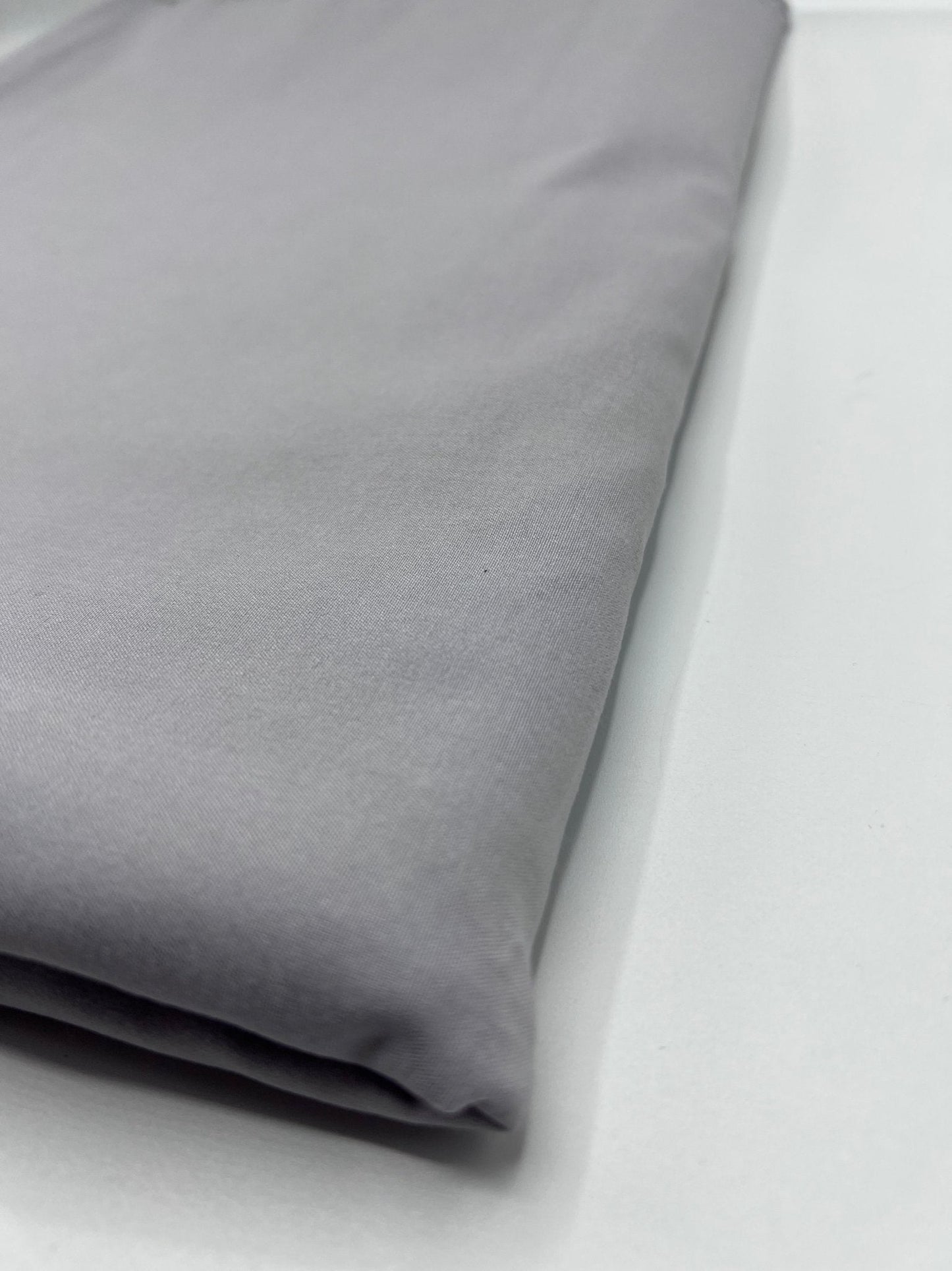 Light Grey Bengaline Stretch Fabric