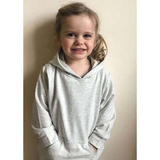 Light Grey Stylish Kid Hoodie