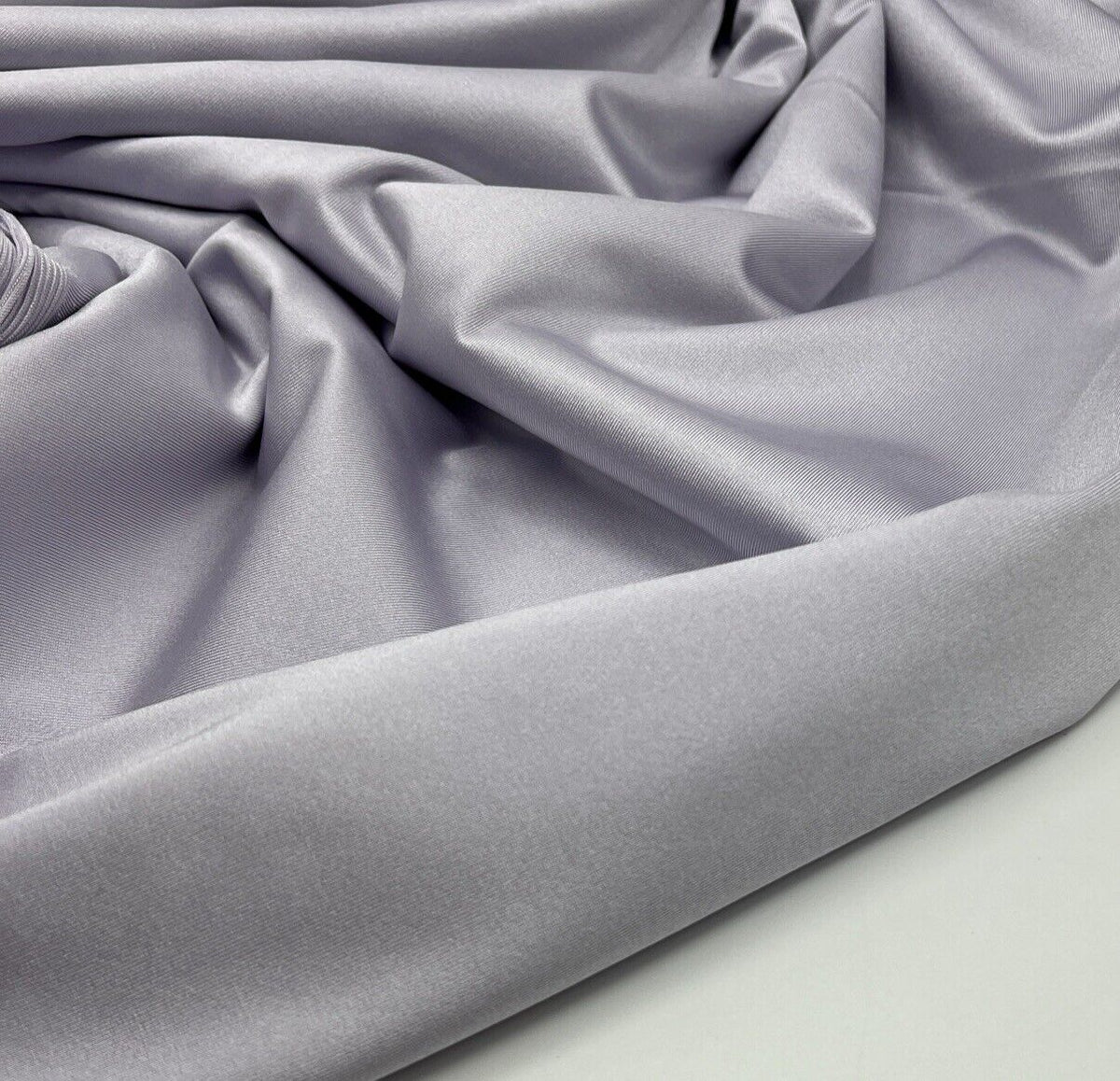 Light Lilac Swimwear / Sportswear 4 Way Stretch Fabric