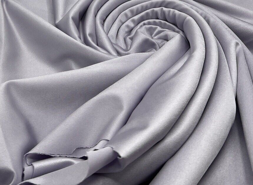 Light Lilac Swimwear / Sportswear 4 Way Stretch Fabric