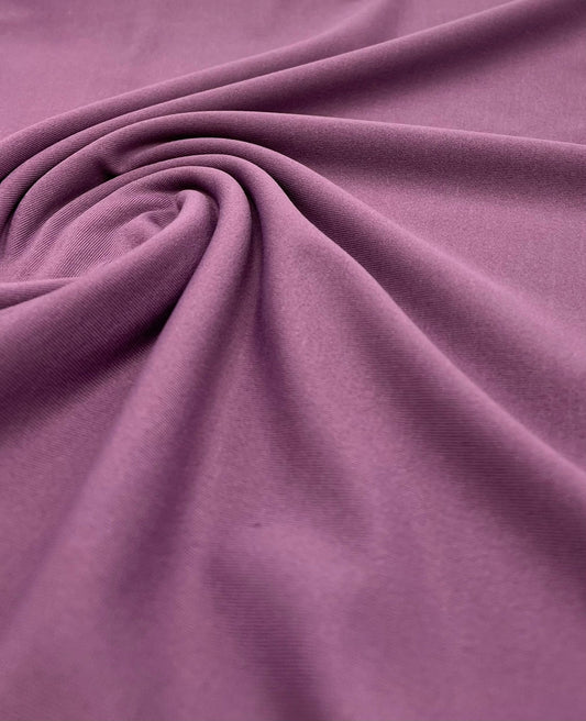 Light Plum Stretch Jersey 220GSM 4 Way Stretch Fabric