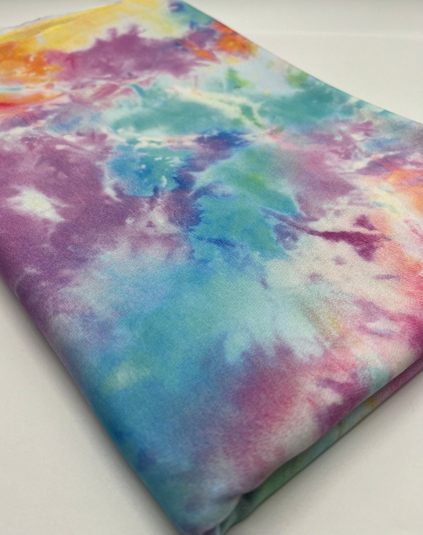 Light Vibrant Pastel Mix Print ITY Fabric 4 Way Stretch