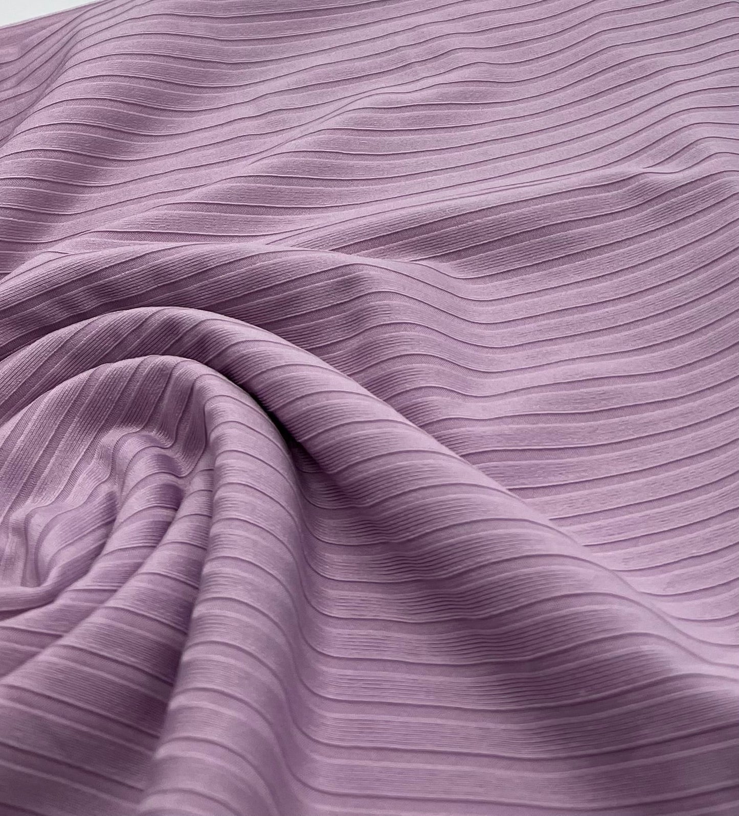 Lilac 8x4 Wide Rib Stretch Fabric