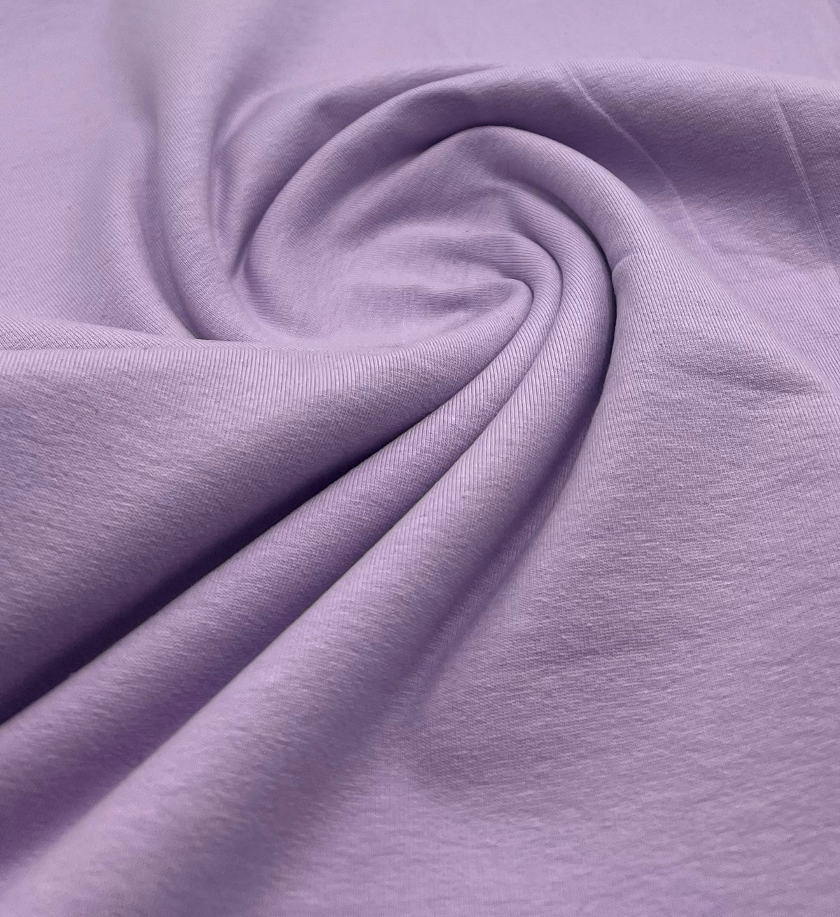 Lilac Cotton Stretch Jersey 200 GSM 95/5 Lycra 4 Way Stretch