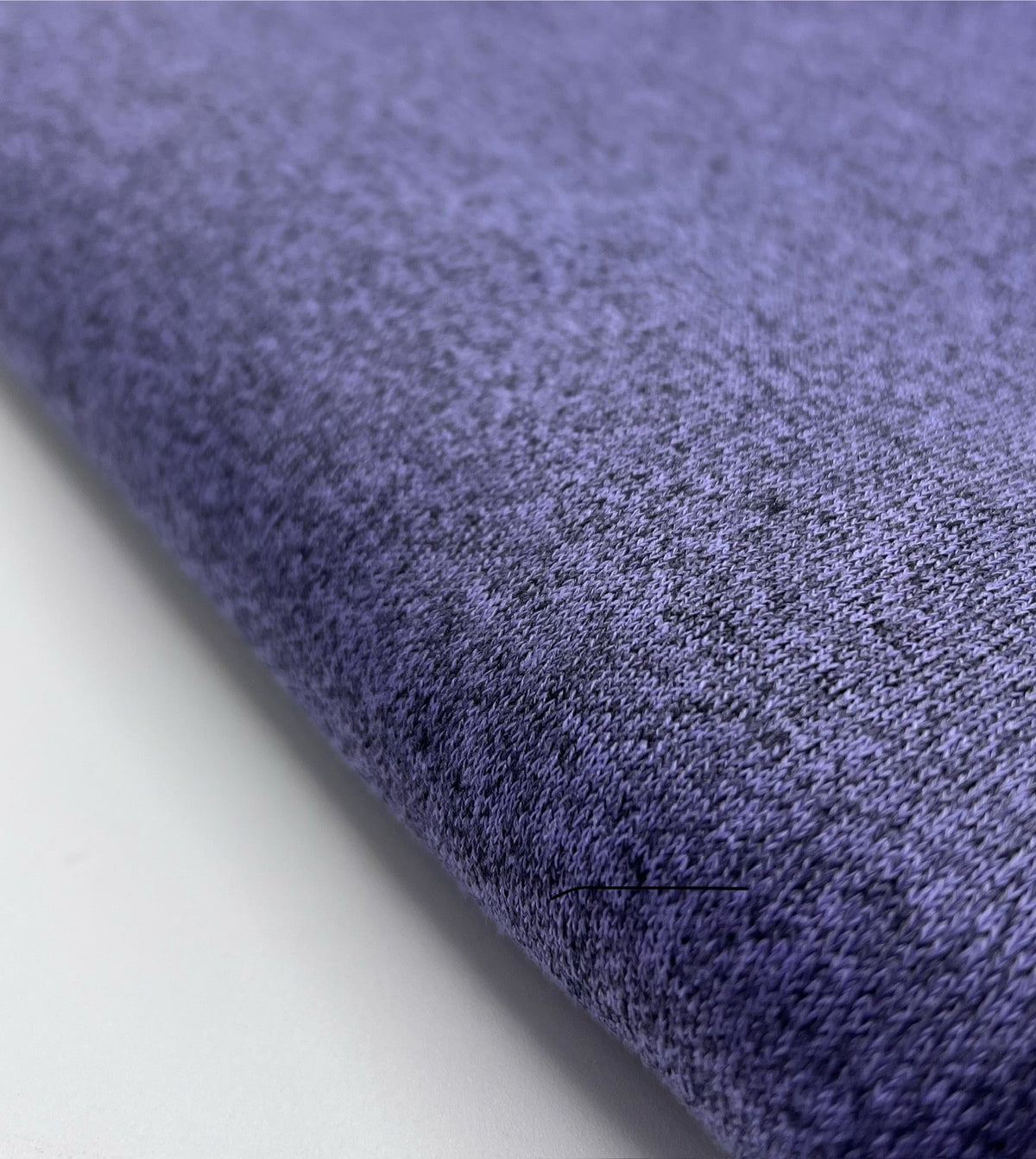 Lilac Melange Knit Stretch Fabric