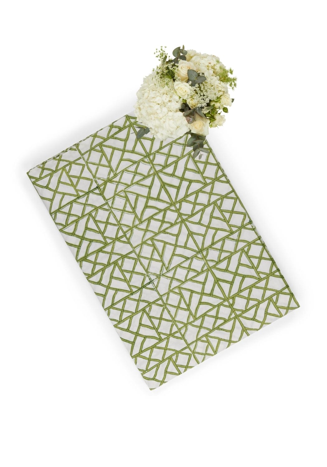 Lily's Green Bamboo Grove Tablecloth