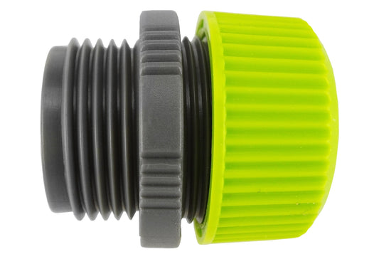 Hose Mender Lime 1/2" with 3/4" BSPM Thread