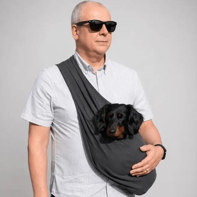 Standard Size Lite Sweatshirt Dog Sling Carrier - Ready to Ship