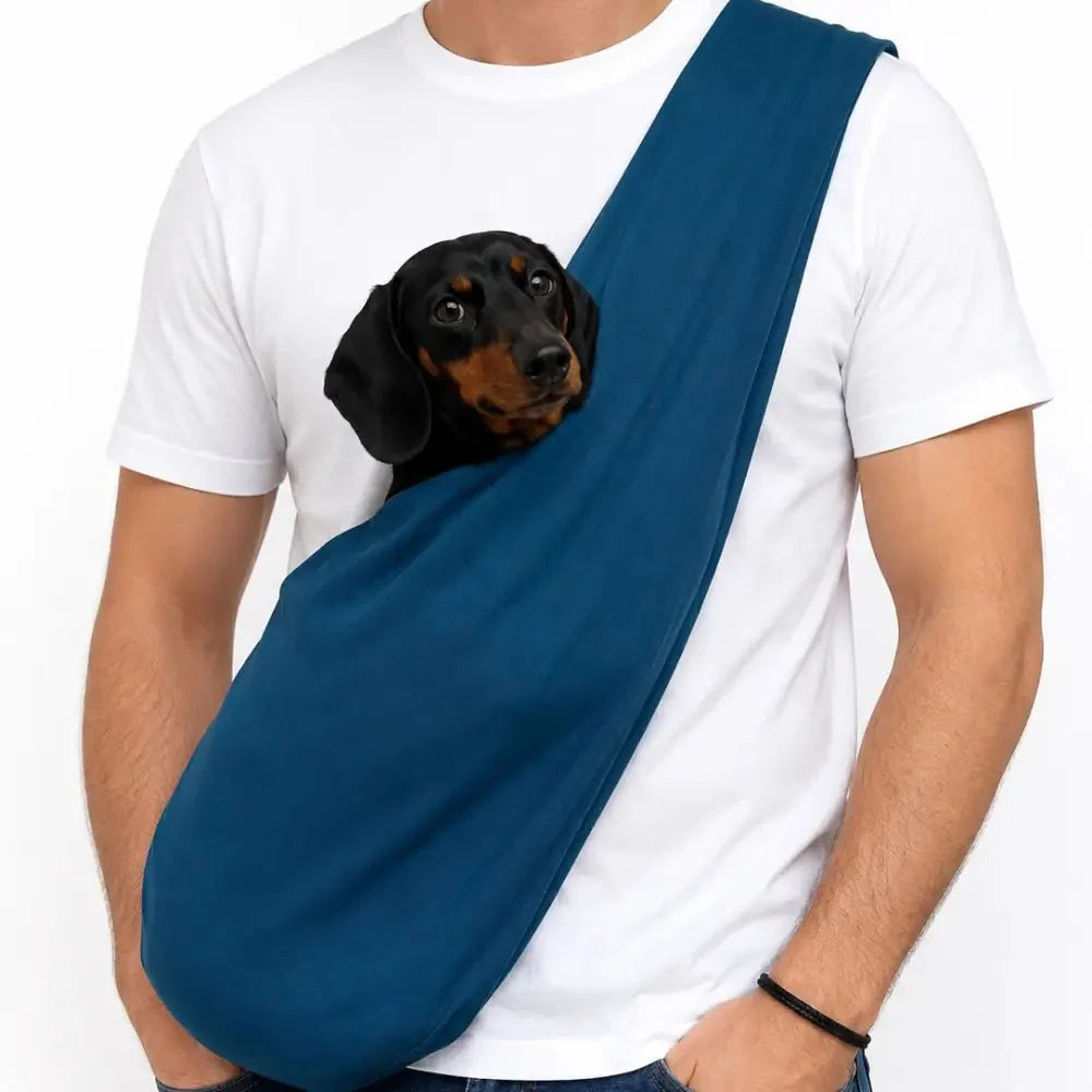 Standard Size Lite Sweatshirt Dog Sling Carrier - Ready to Ship