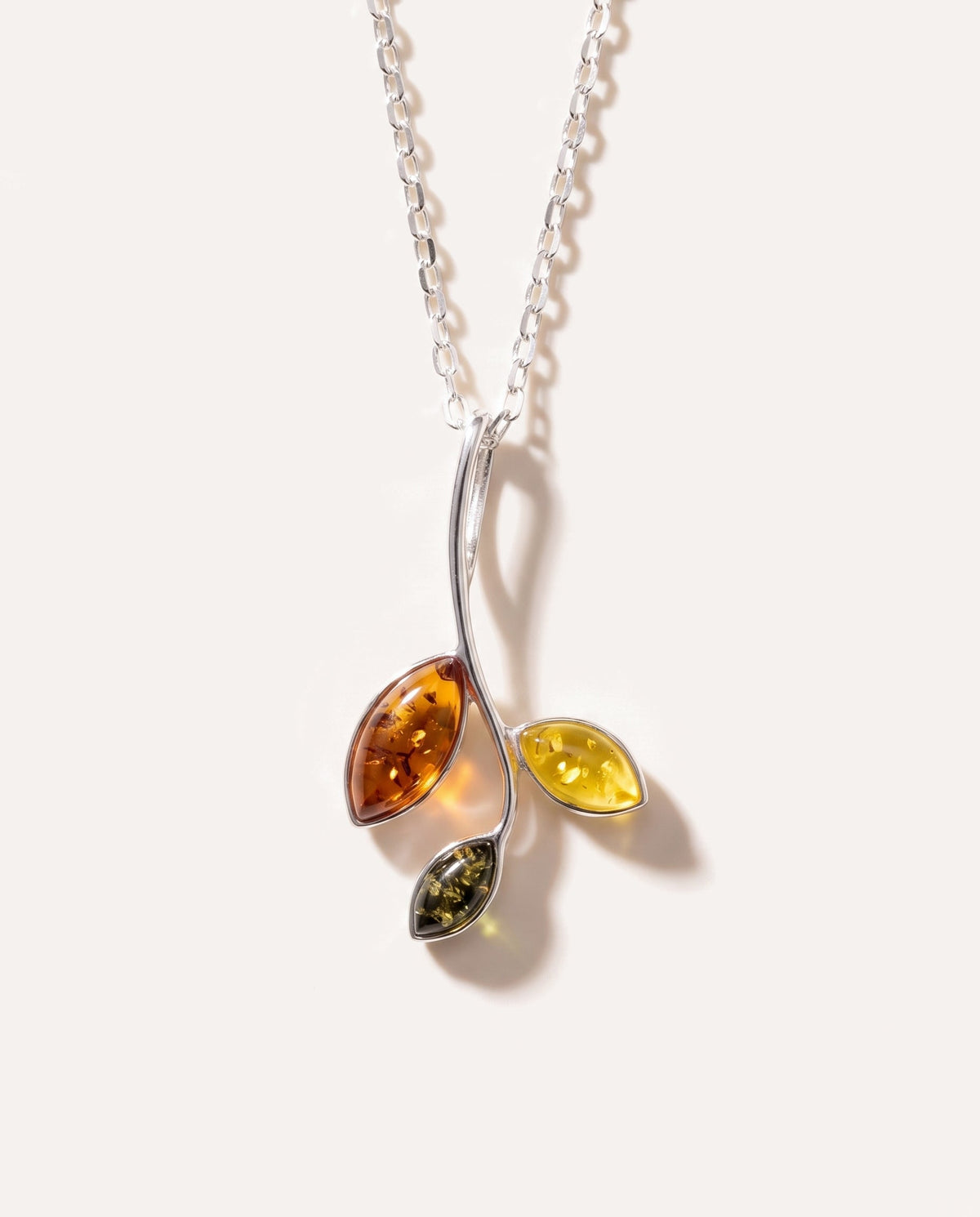 Little Multicolour Amber Pendant