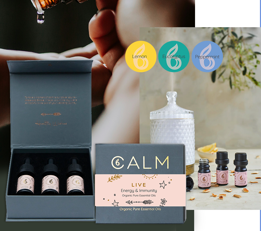 Live Calm Essential Oil Set