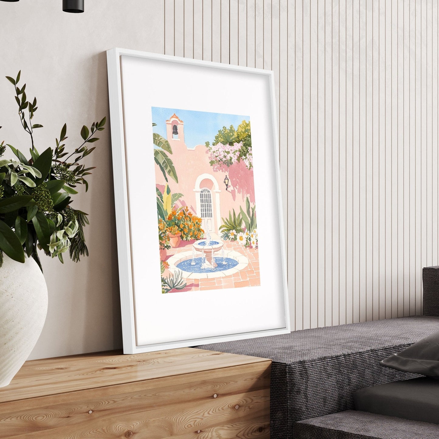 Living Room Artwork For Wall | Set of 3 Beach Decor Wall art Prints