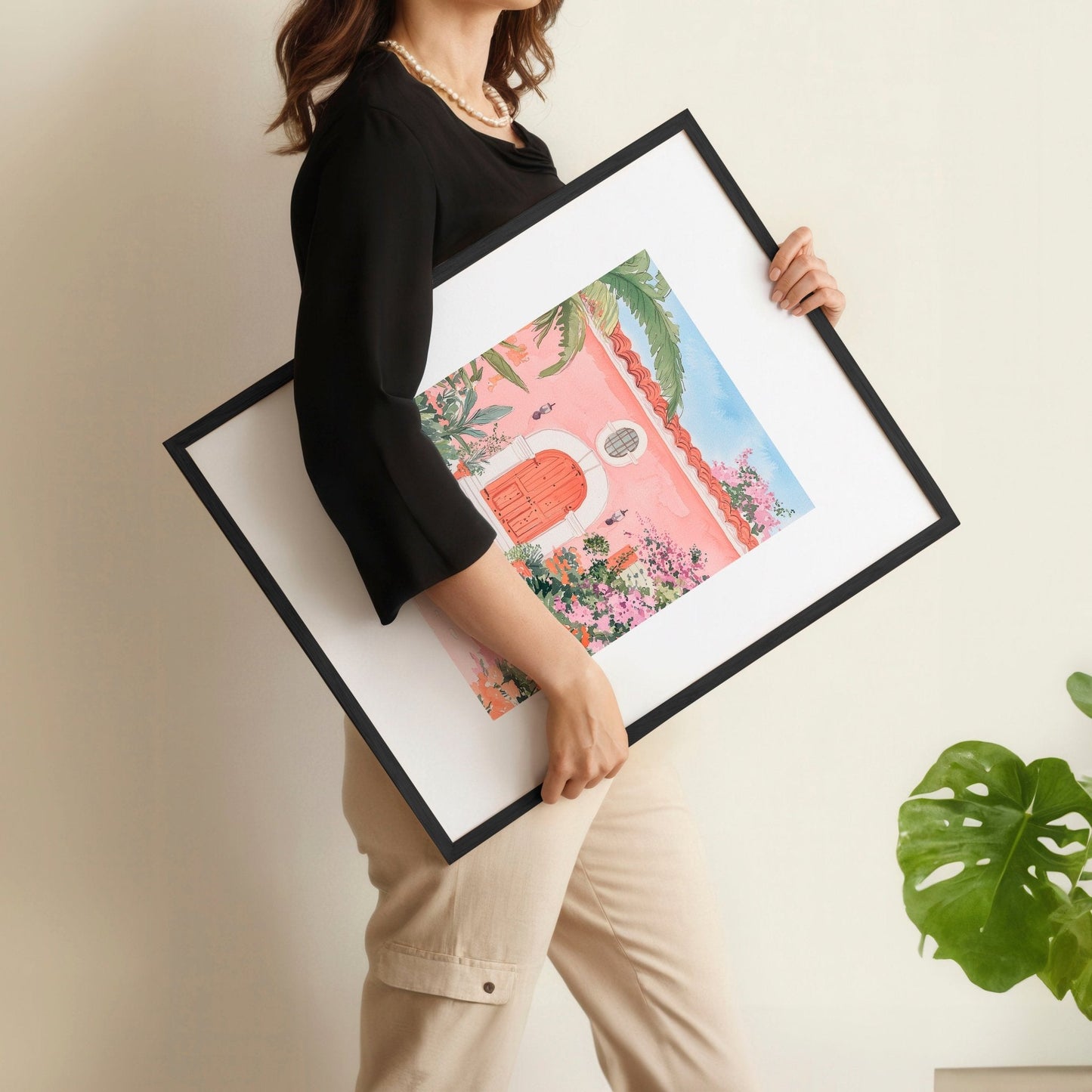 Living Room Pictures Decoration | Set of 3 Beach Decor Wall art Prints