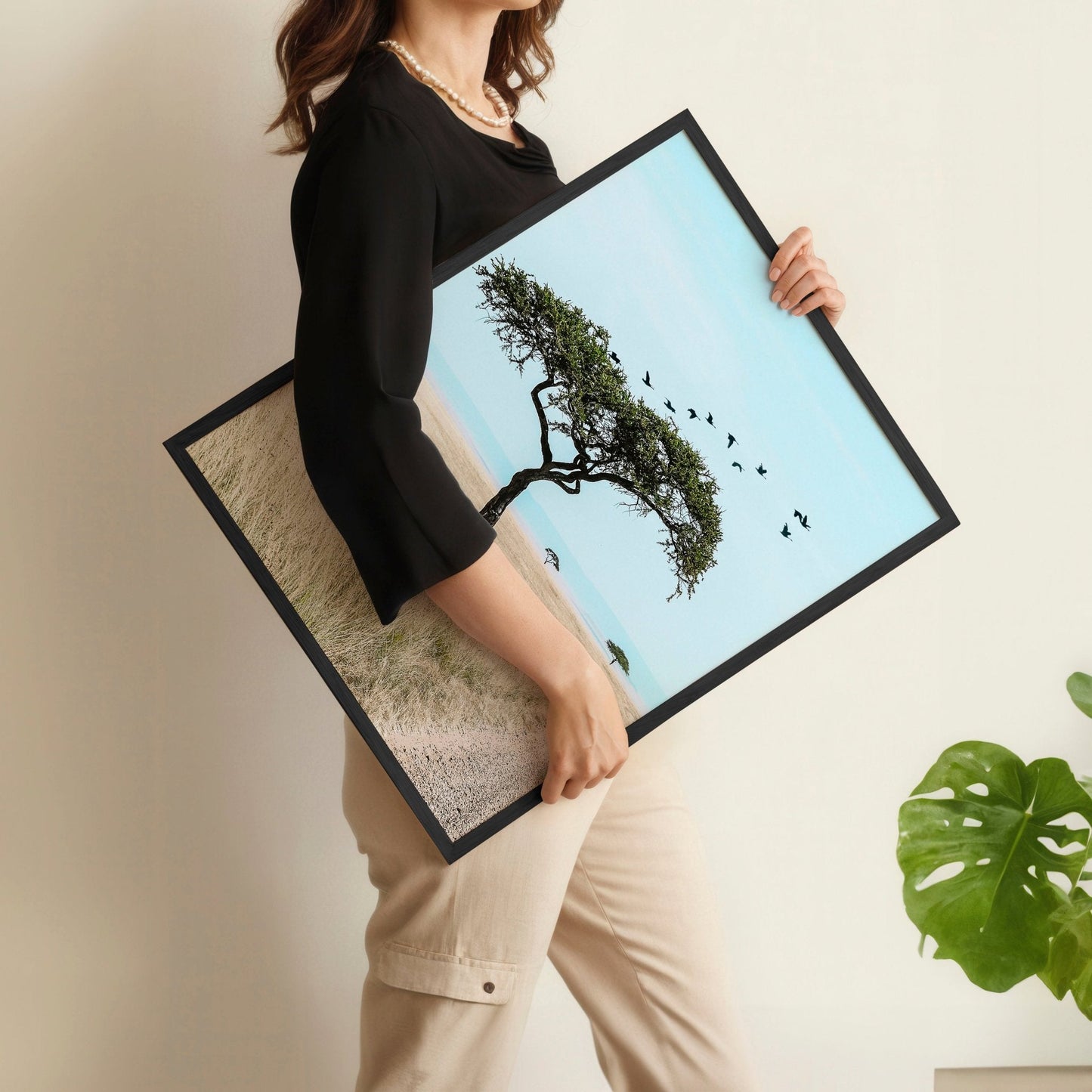 Living Room Wall Art Canvas | Set of 3 African Wildlife Wall art Prints