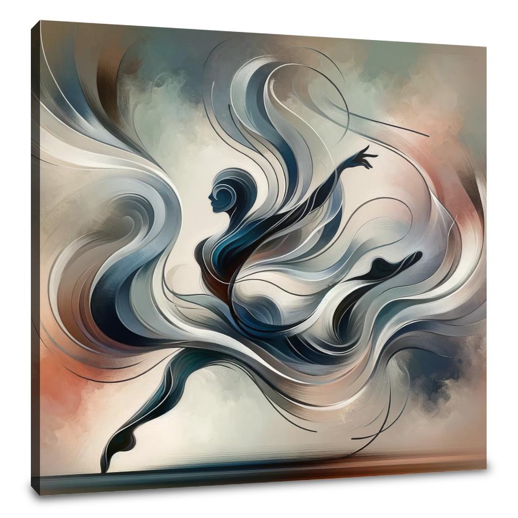 Fluid Dance Canvas