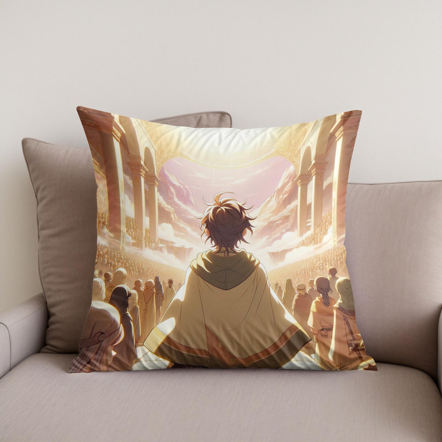 Prophecy of Hope Cotton Cushion