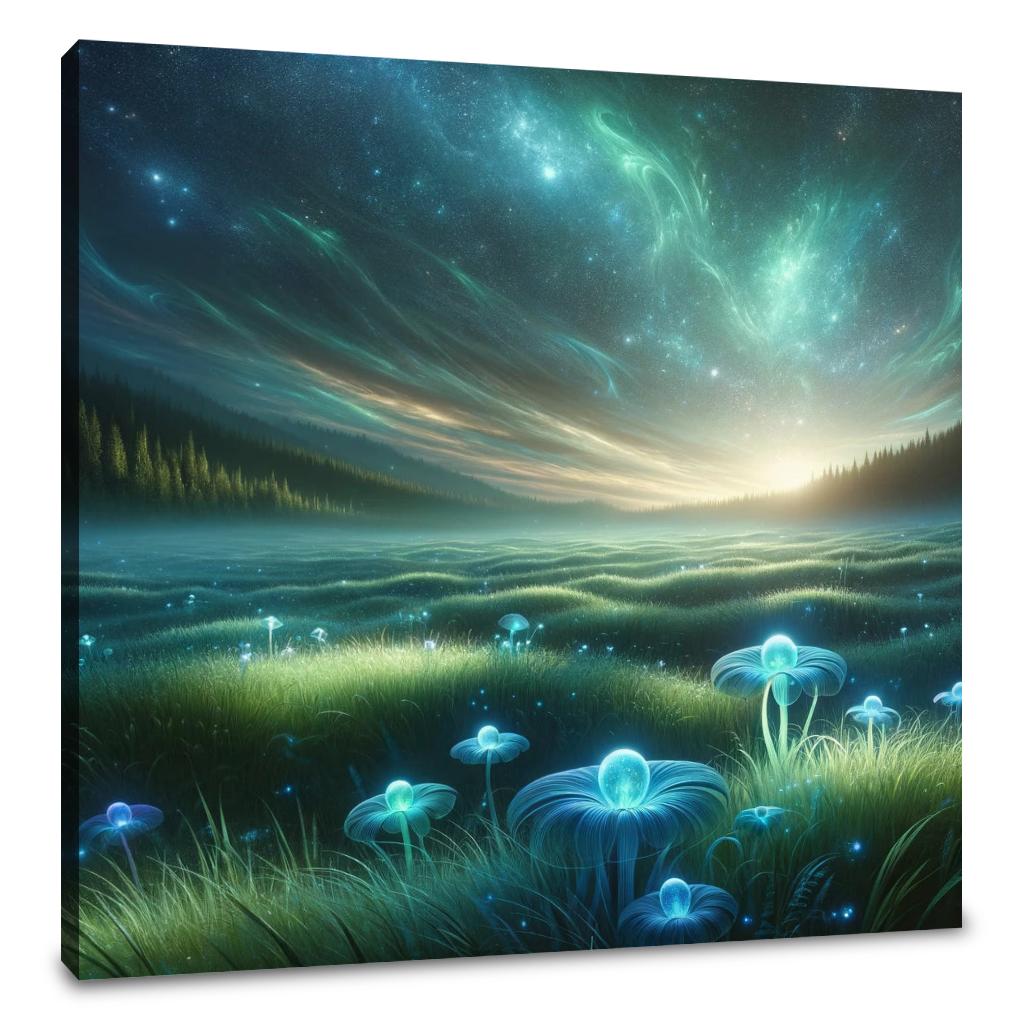 Starlit Meadow Canvas
