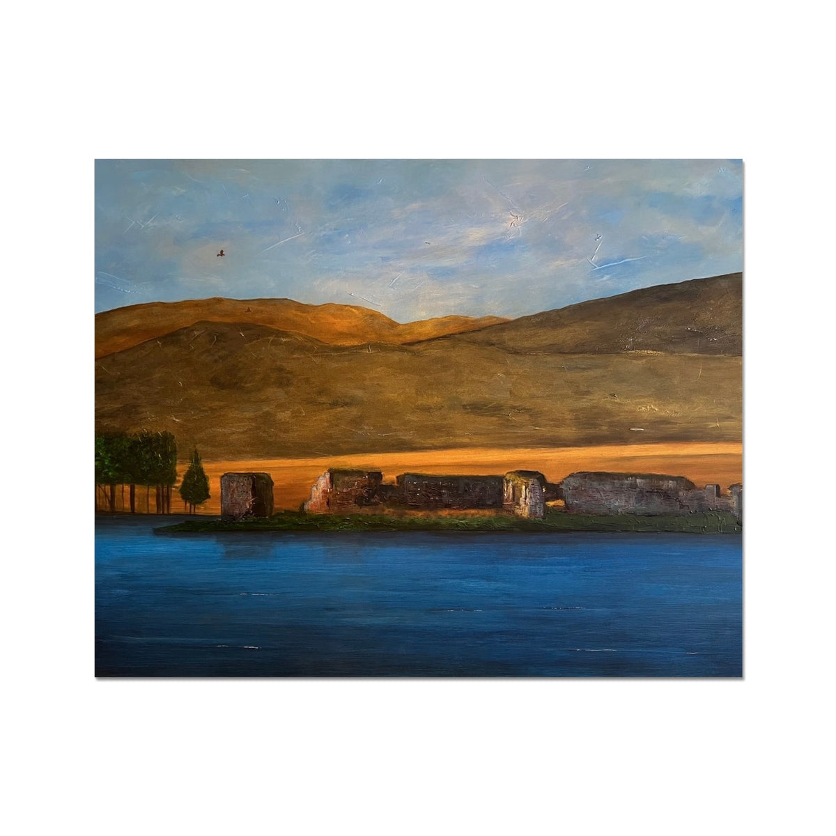 Lochindorb Castle Artist Proof Collector Print