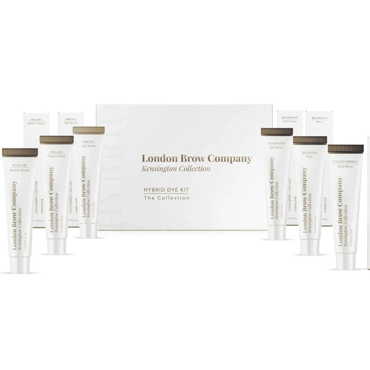London Hybrid Dye Brow Stain 6 Colour Set