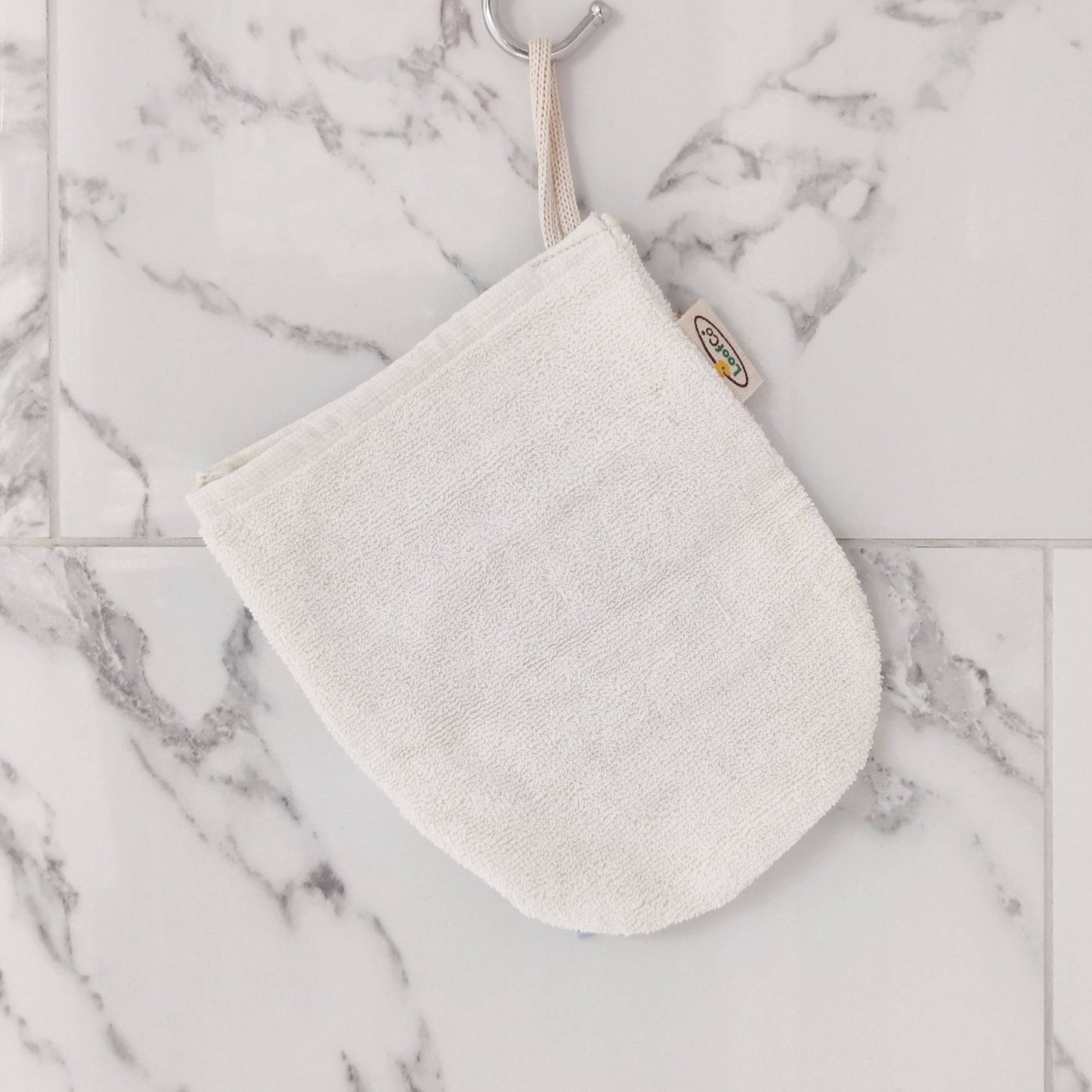 LoofCo Cleansing Mitt – Egyptian Cotton Face & Body Wash Glove