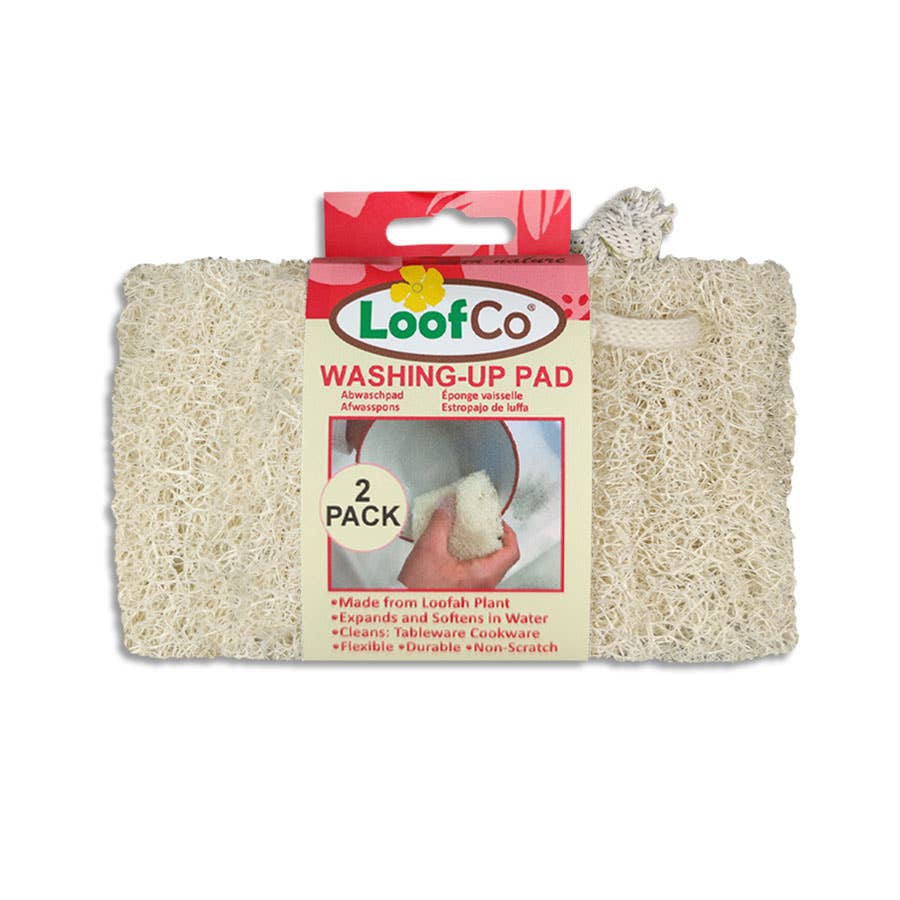 Loofah Washing Up Sponge | 2 Pack