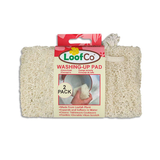 Loofah Washing Up Sponge | 2 Pack