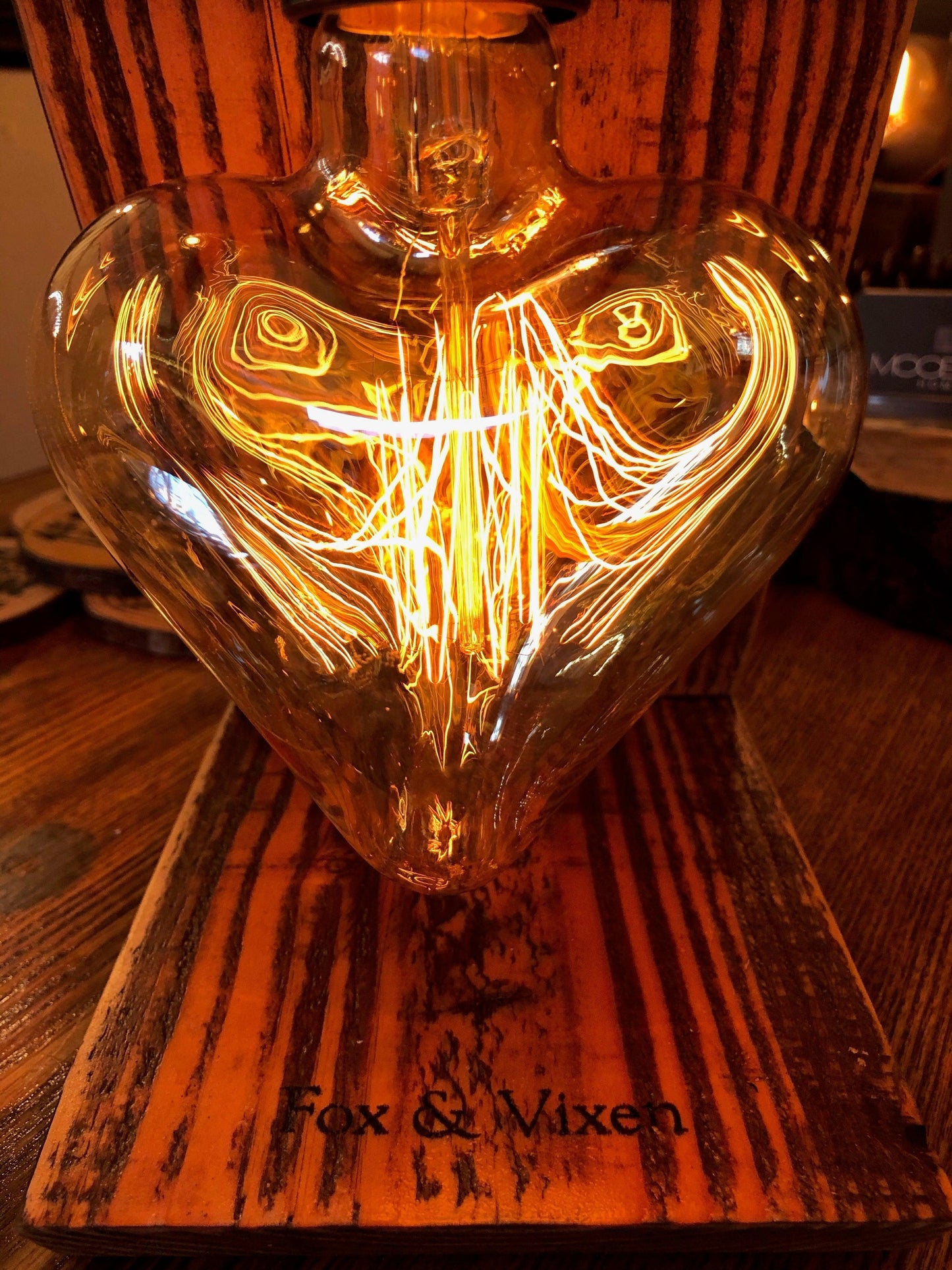 Love Heart 'Angel' Table Lamp