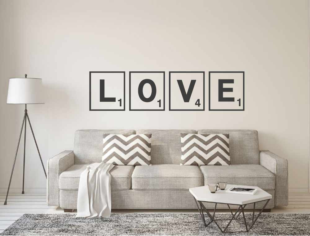 Love Scrabble Letters For Wall