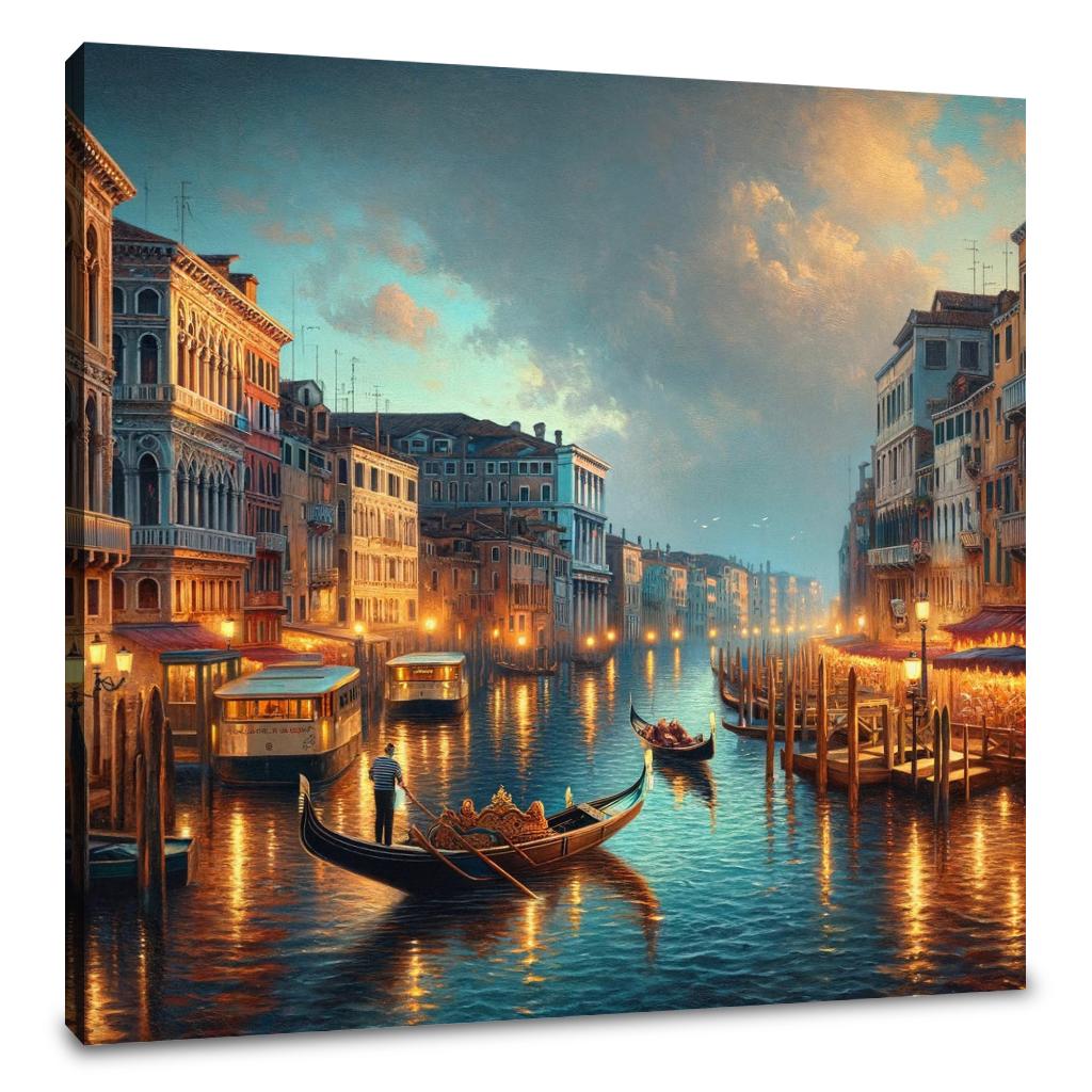Venetian Evening Serenade Canvas