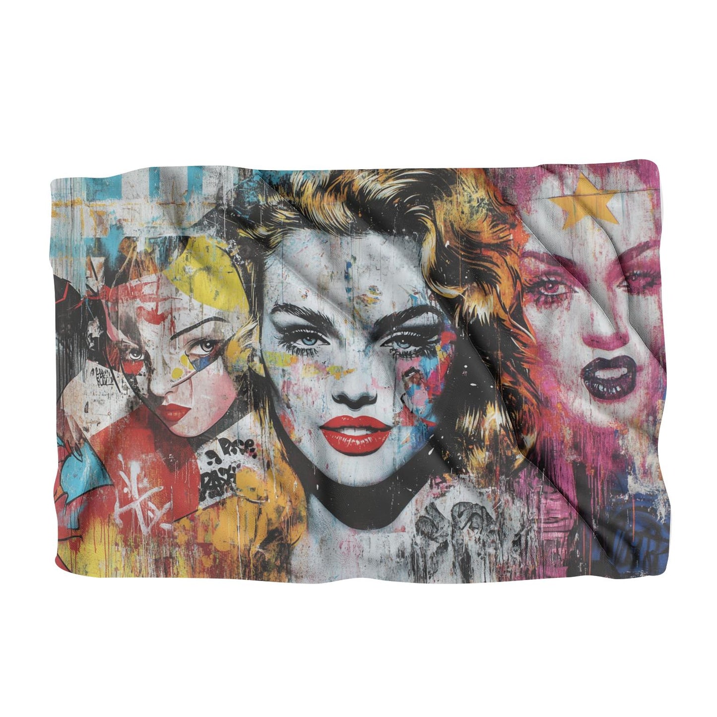 Pop Icon Graffiti Blanket