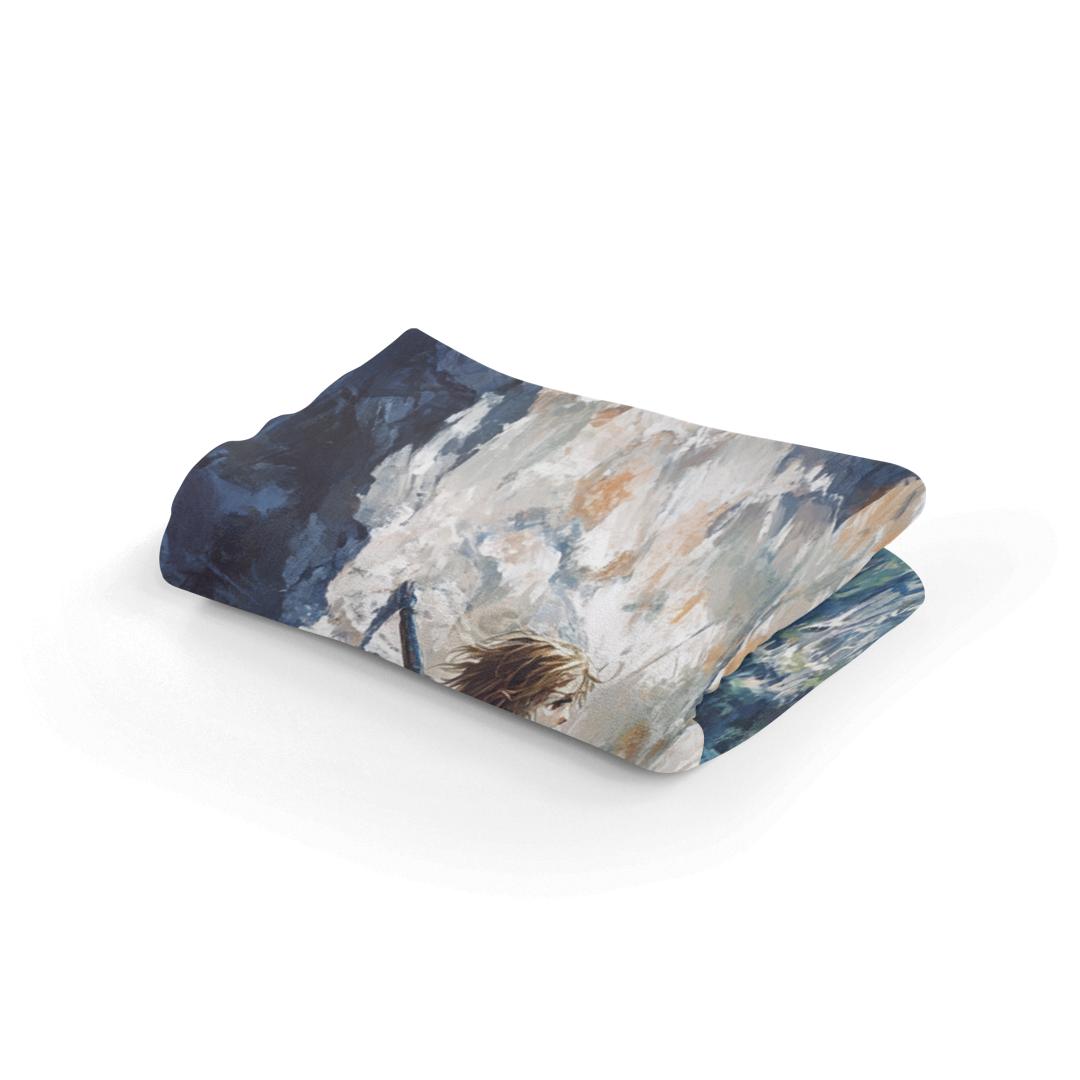Hero's Ascent Temple Blanket