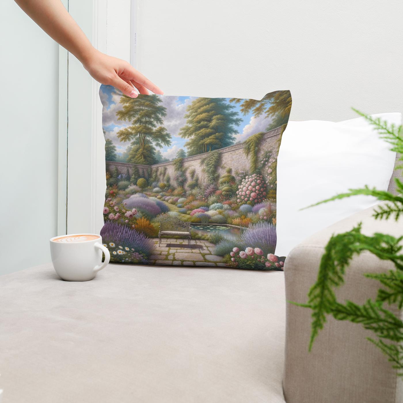 Garden Retreat Cotton Cushion